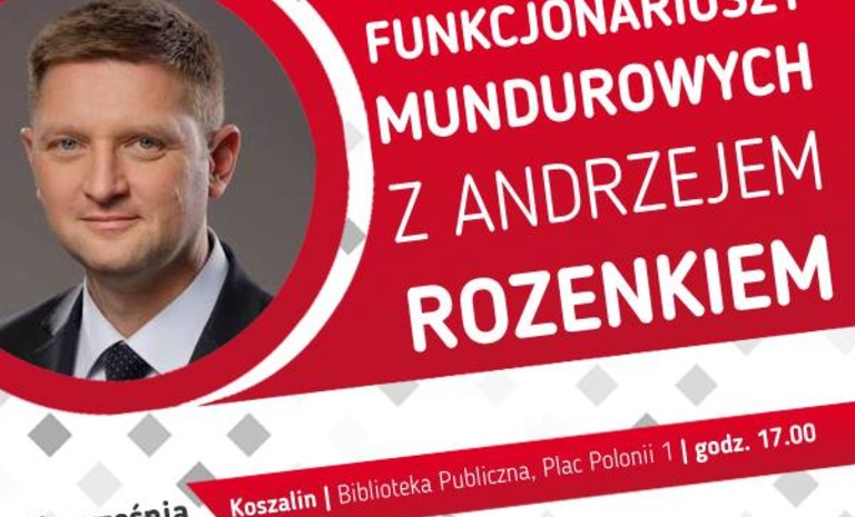 Zapraszamy na spotkania z Andrzejem Rozenkiem