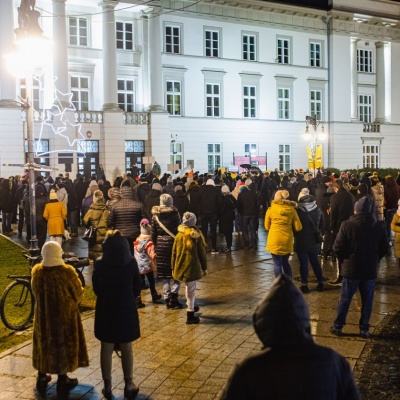 Protest w Radomiu w obronie LEX TVN